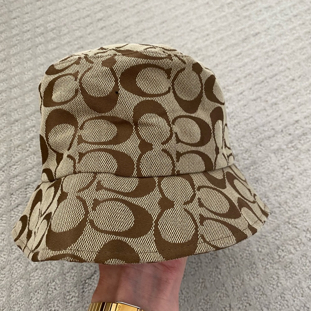 Coach Logo Bucket Hat